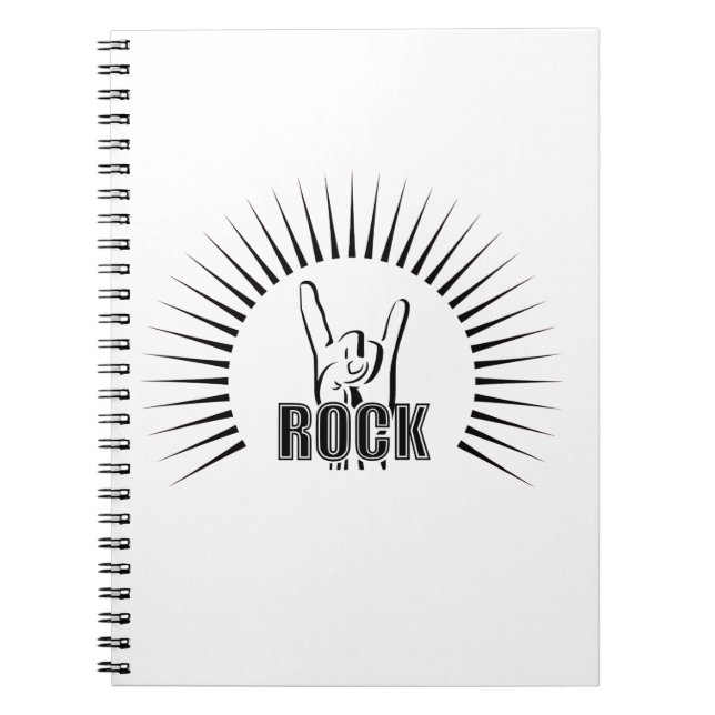 Rock Notizblock (Vorderseite)