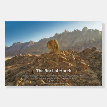 Rock of Horeb Poster inspirationnel