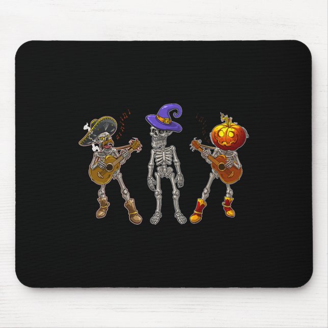 Rock on Band Rock and Roll Men Halloween Cos Mousepad (Vorne)
