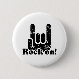 Rock On Button