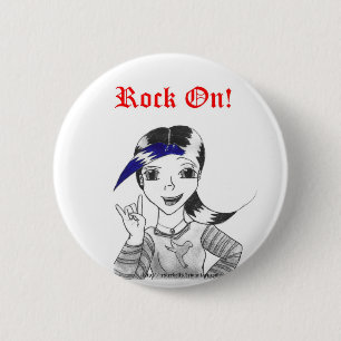 Rock On! Button