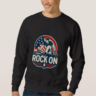 Rock on Curling Wintersport Skip Bonspiel 2020 C Sweatshirt