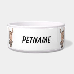 ROCK ON custom pet bowls Napf