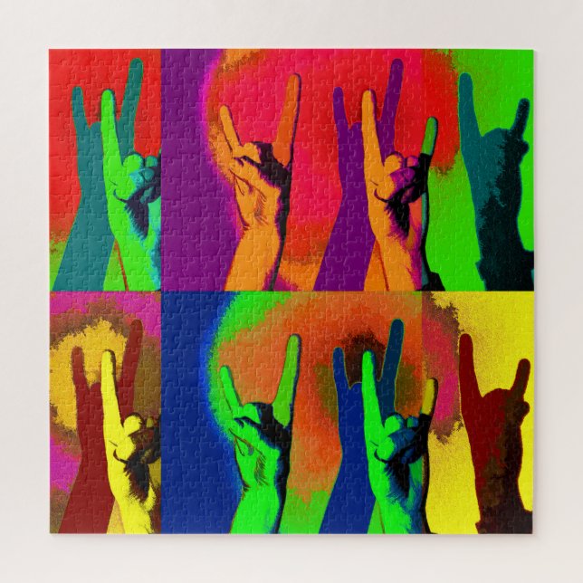 Rock on Everybody - You Rock Hand Signs (Vertikal)