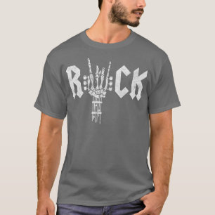 Rock On Gitarre Neck Konzertband T-Shirts für Dame