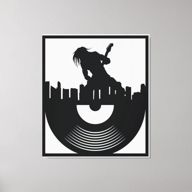 Rock On Leinwanddruck (Vorderseite)