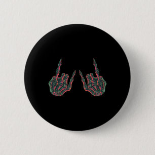 Rock On Rock Star Buddy Konzert - Halloween Skelet Button