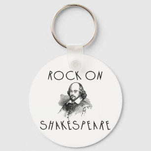 Rock On Shakespeare Schlüsselanhänger