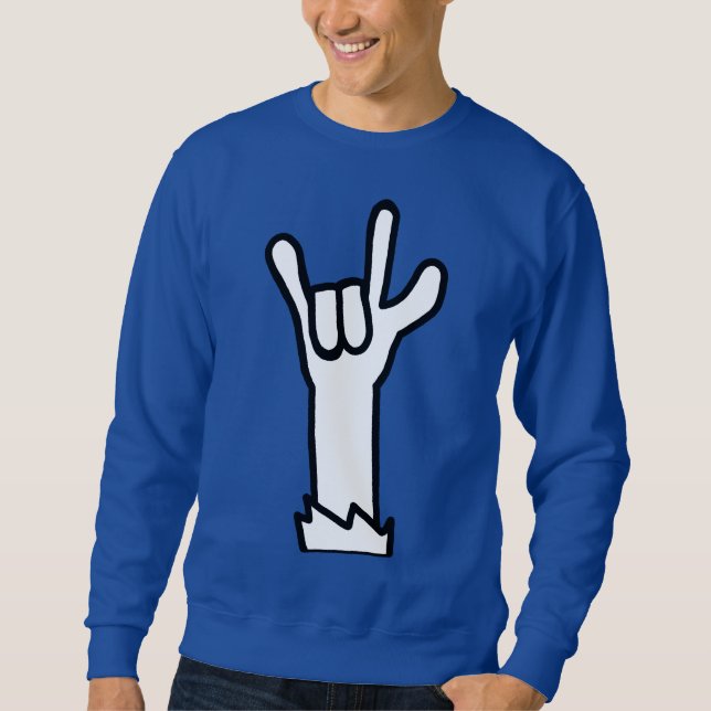 Rock on! sweatshirt (Vorderseite)