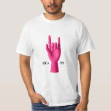 Rock On T - Shirt für Männer