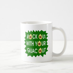 Rock out mit deinem Guac Kaffeetasse