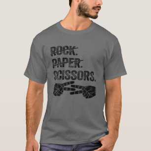 Rock Paper Schere Lesbische Frauen Mädchen Pride P T-Shirt