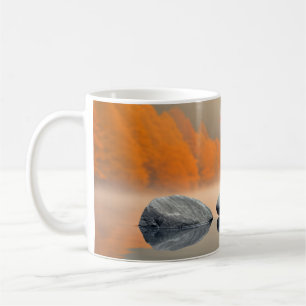 Rock Pebble Sand Tranquil Friedlich Kaffeetasse