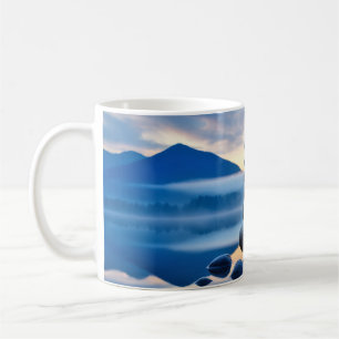 Rock Pebble Sand Tranquil Friedlich Kaffeetasse