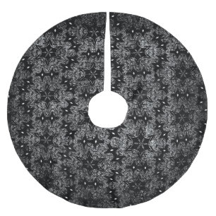 Rock Polyester Weihnachtsbaumdecke