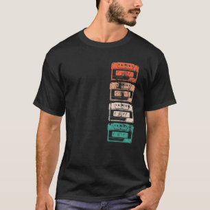 Rock Punk Hard Rock Heavy Metal Vintages Mixtape T-Shirt