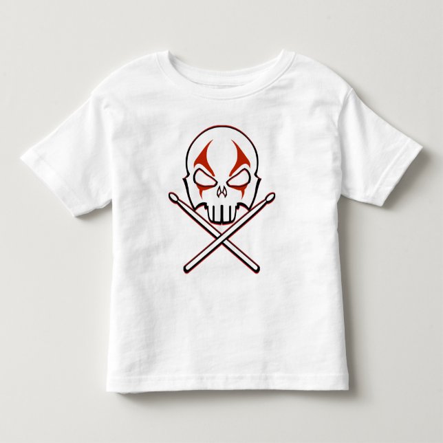 Rock & Roll Baby Shirt Heavy Metal Kleinkind Rock  (Vorderseite)