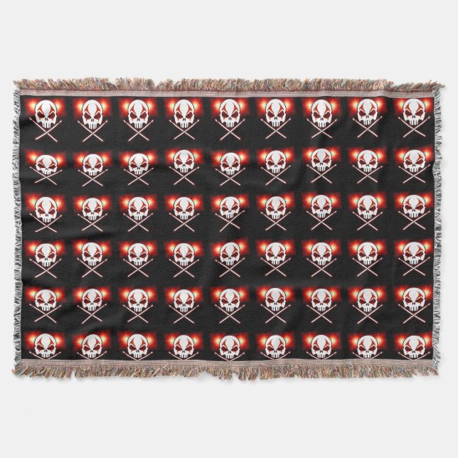 Rock & Roll Blanket Schwermetall Drummer Decke (Vorderseite)