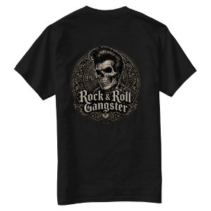 Rock & Roll Gangster Back Hit T-Shirt