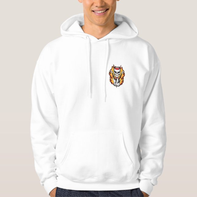 Rock & Roll Inferno Hoodie (Vorderseite)