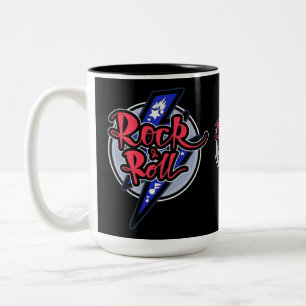 Rock & Roll Lightning Zweifarbige Tasse