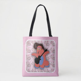 Rock Roll Monster Cute Cartoon Character Art Tasche
