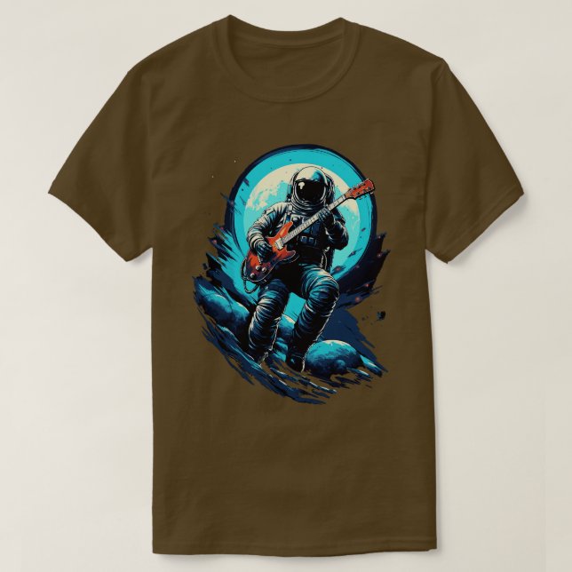 Rock Roll Musik Konzertfestival Astronaut Space G T-Shirt (Design vorne)