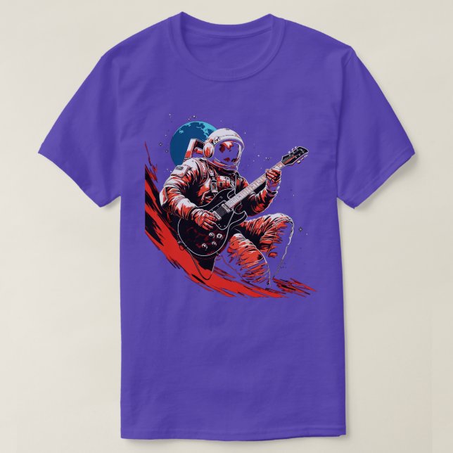 Rock Roll Musik Konzertfestival Astronaut Space G T-Shirt (Design vorne)