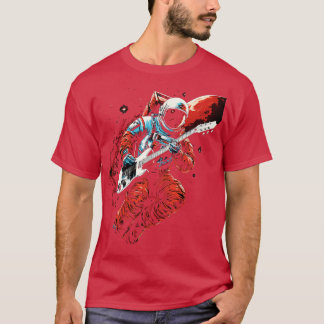 Rock Roll Musik Konzertfestival Astronaut Space G T-Shirt
