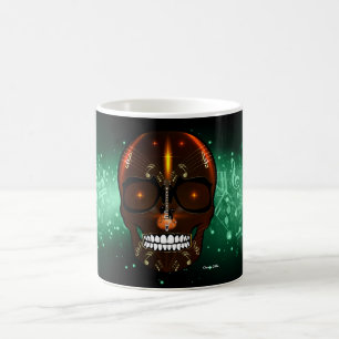 Rock & Roll Skeleton Tasse