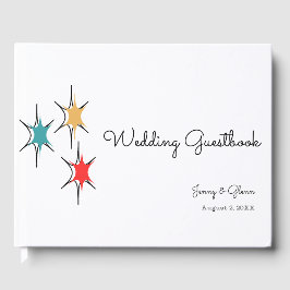 Rock & Roll Wedding Guest Book aus den 50er Jahren Gästebuch