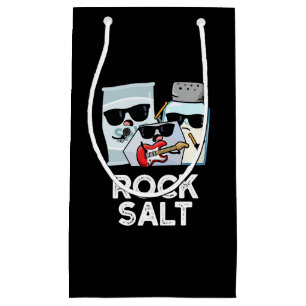 Rock Salt Funny Condition Music Pun Dark BG Kleine Geschenktüte