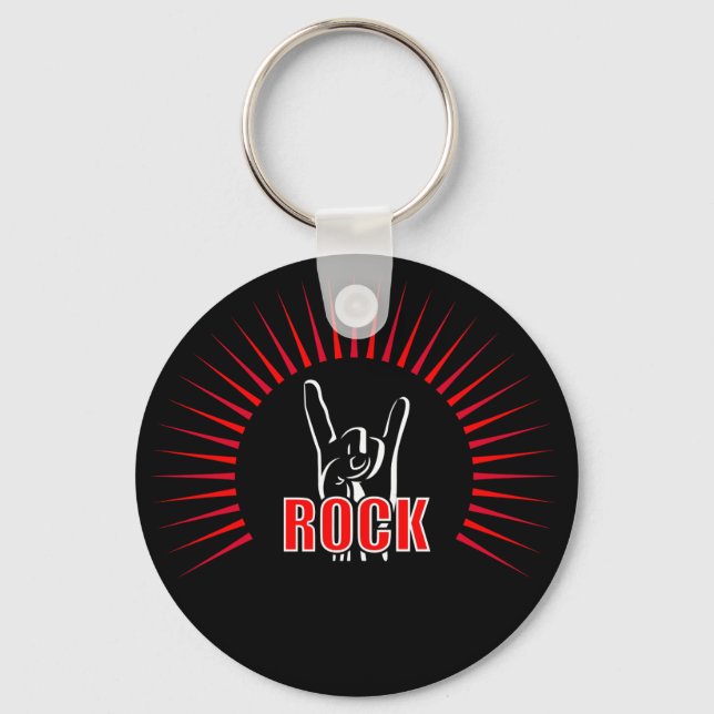 Rock Schlüsselanhänger (Vorderseite)