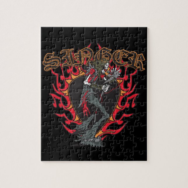 Rock Singer Jigsaw Puzzle (Vertikal)