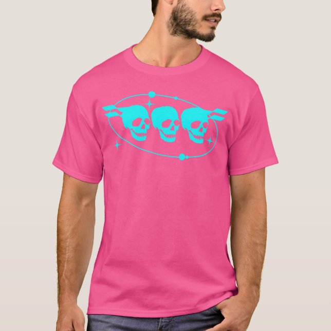 Rock Skulls Freund T-Shirt (Vorderseite)