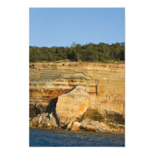 Rock Slabs, Pictured Rocks National Lakeshore, MI Fotodruck