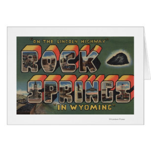 Rock Springs, Wyoming - grandes scènes de lettre