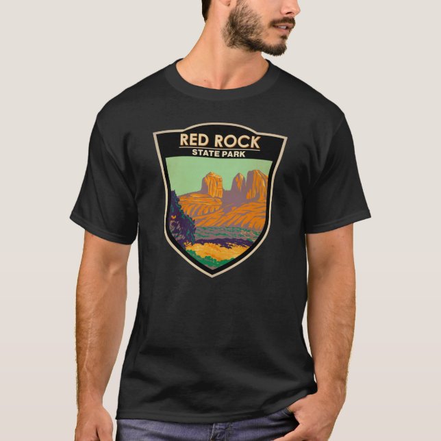 Rock Staat Park Arizona Vintag T-Shirt (Vorderseite)
