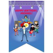 Rock Star Boy Band Geburtstagsparty