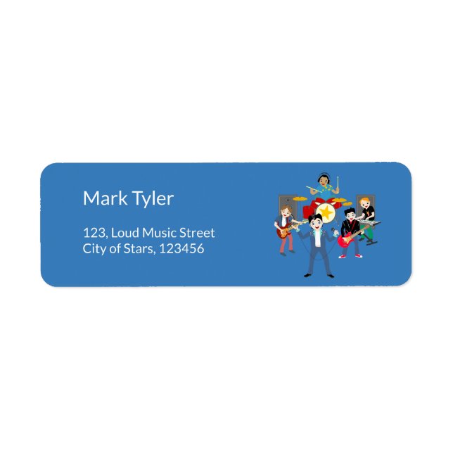 Rock Star Boys Band Geburtstagsparty (Vorne)