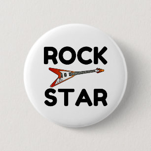 Rock Star Button