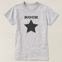 ROCK STAR | Chemise T-Shirt de base pour femmes Gr