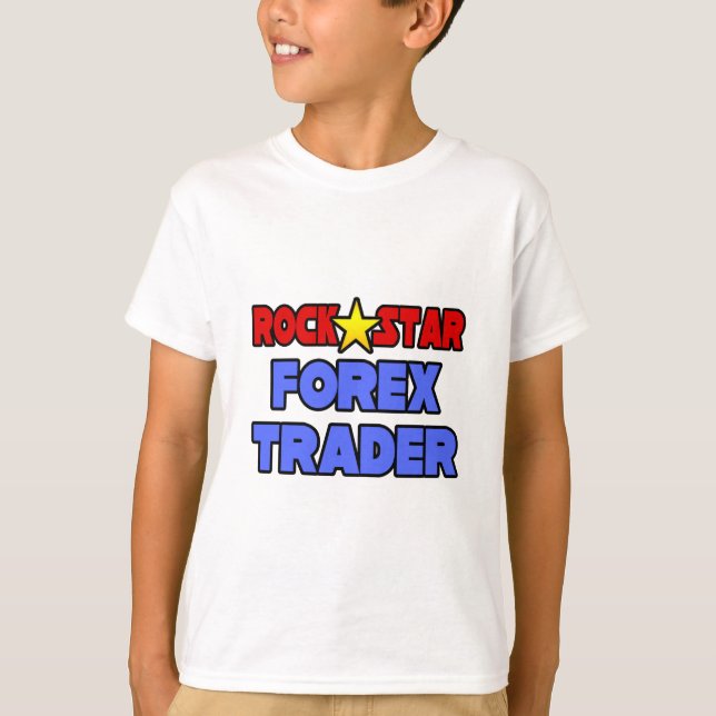Rock Star Forex Trader T-Shirt (Vorderseite)