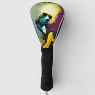 Rock Star Musician - Poodle Dog 006 Golf Headcover