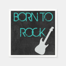 Rock Star Napkins Serviette