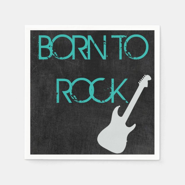 Rock Star Napkins Serviette (Vorderseite)