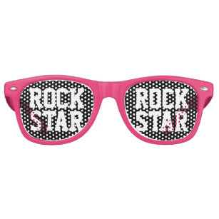 Rock-Star-Party   Sonnenrosa Sonnenbrille