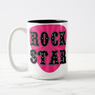 Rock Star Plektrum Zweifarbige Tasse