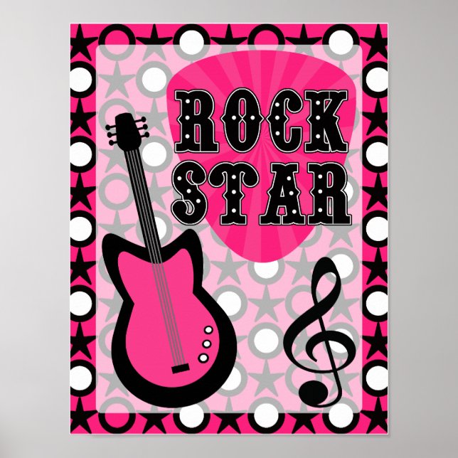 Rock Star Poster (Vorne)