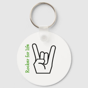 Rock Star Schlüsselanhänger